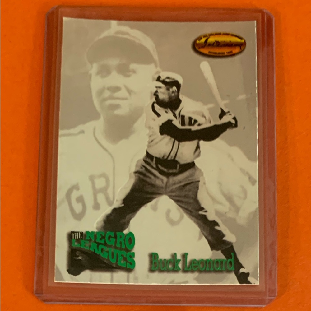 Buck Leonard #108[Negro Leagues] 1993 Ted Williams Company Baseball Trading Card